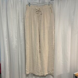 Thread & Supply Cream Wide Leg Pants